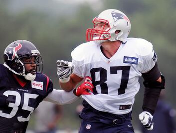 Rob Gronkowski regresó a los entrenamientos