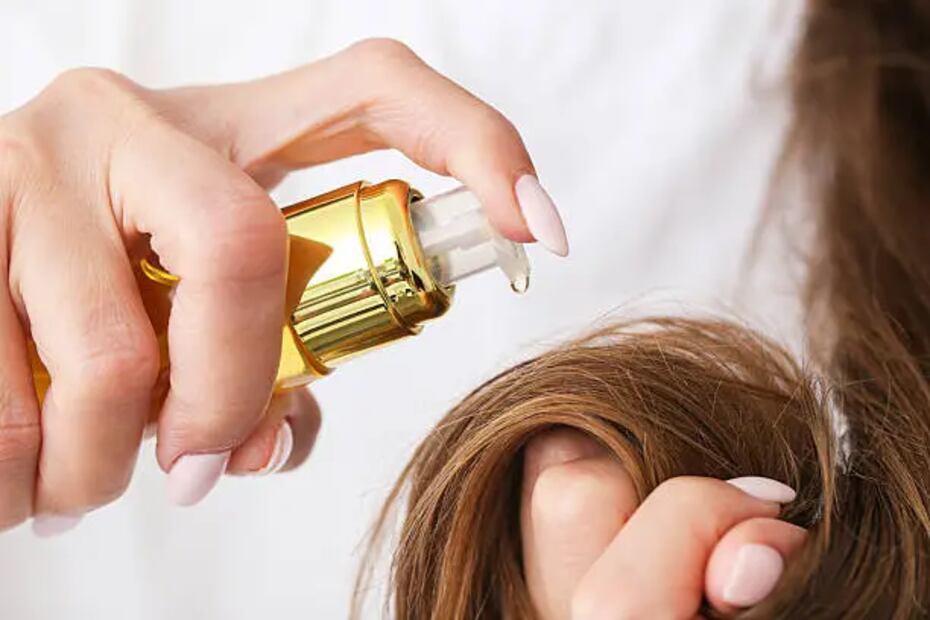 Los aceites de argán, coco o ricino ayudan a reparar el cabello. Foto: Unsplash