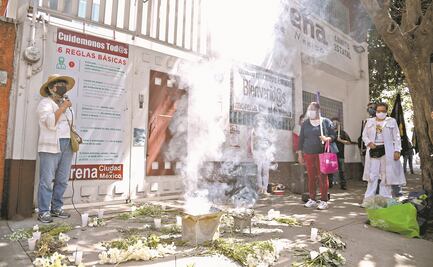 “Limpia” a la sede capitalina de Morena