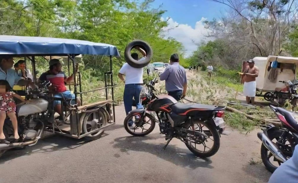 Varias zonas de Yucatán han sido afectadas por el problema de apagones en Yucatán (25/06/2025). Foto: Especial