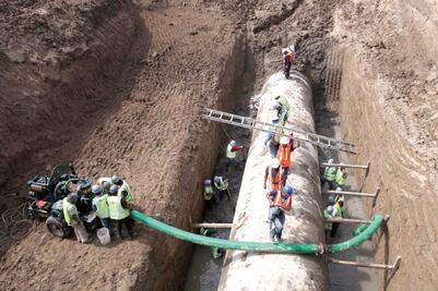 Invertirán 2.6 mmdp en la red hidráulica