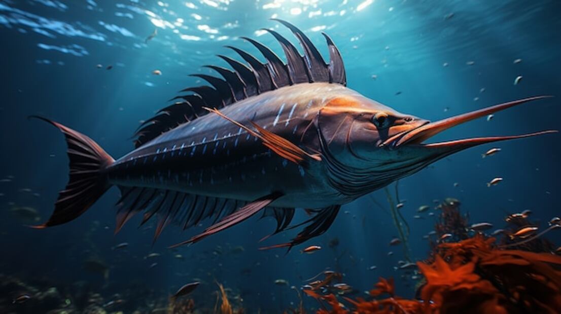 Los peces gigantes están en riesgo debido a la actividad humana. Fuente: Freepik.