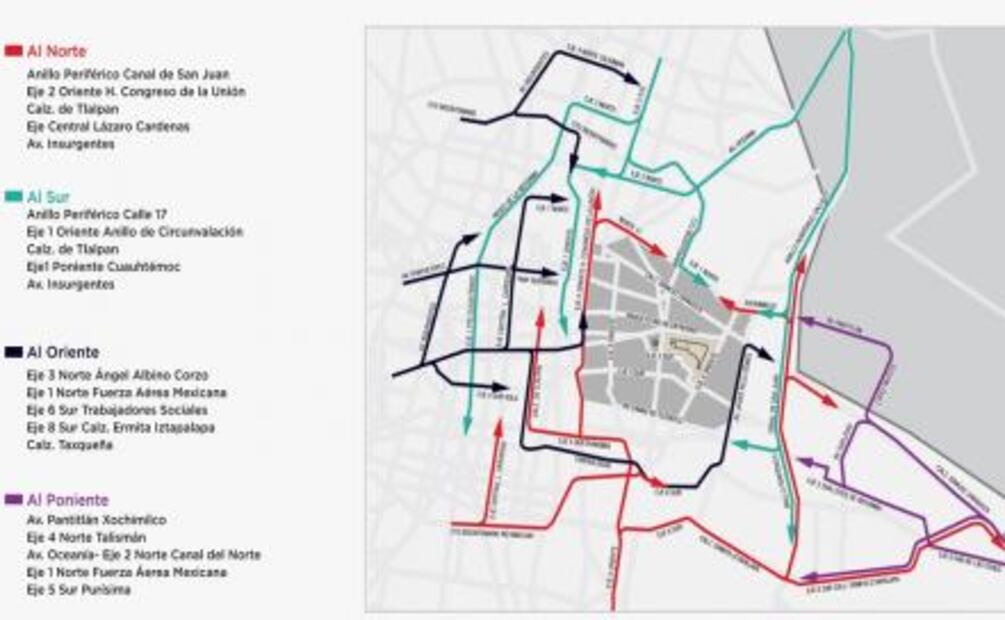 Entérate. Alternativas para llegar al Gran Premio de México en el Autódromo  