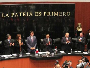 Justin Trudeau arriba al Senado