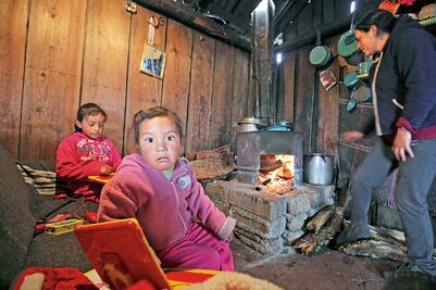 "El frío se mete sin permiso y cala fuerte"