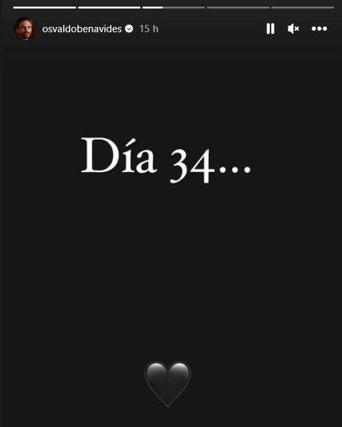 "Voy a aprovechar cada segundo que me queda", dice Osvaldo Benavides tras muerte de actor