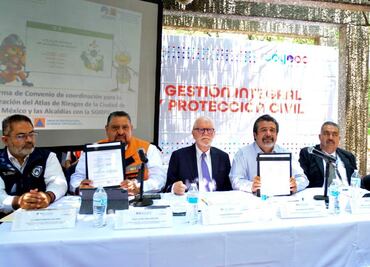 Alcaldía Coyoacán firma convenio para integrarse al Atlas de Riesgo de CDMX; tendrá información sobre daños y pérdidas esperadas