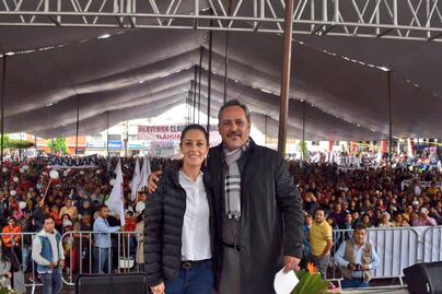 Delegado de Tláhuac felicita a Sheinbaum tras ganar encuesta