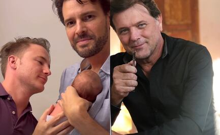 René Strickler se convierte en abuelo: su hijo y su esposo ya son papás