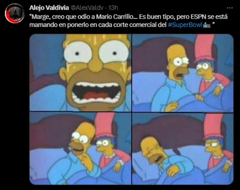 Mario Carrillo, protagonista de memes por su comercial en ESPN durante el Super Bowl