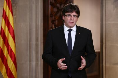 Afirman que Cataluña declarará independencia si España suspende su autonomía