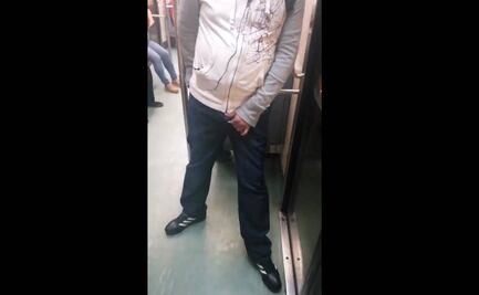 Usuaria graba a acosador en vagón exclusivo del Metro