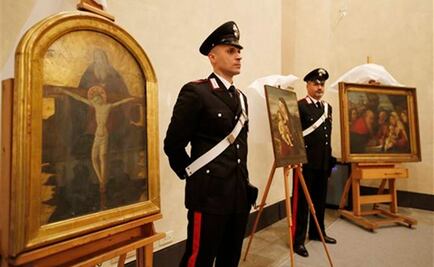 Italia recupera pinturas incautadas durante la guerra