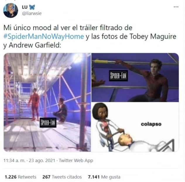 ¡Hola Peter! y los mejores memes por "Spider-Man: No Way Home"