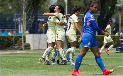 América vence a Cruz Azul en la Liga MX Femenil