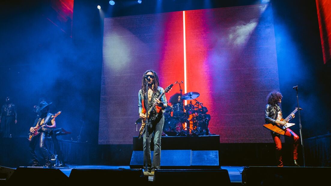Concierto de Lenny Kravitz en el Palacio de los deportes como parte de su tour blue electric light . Foto: Yaretzy M. Osnaya EL UNIVERSAL.