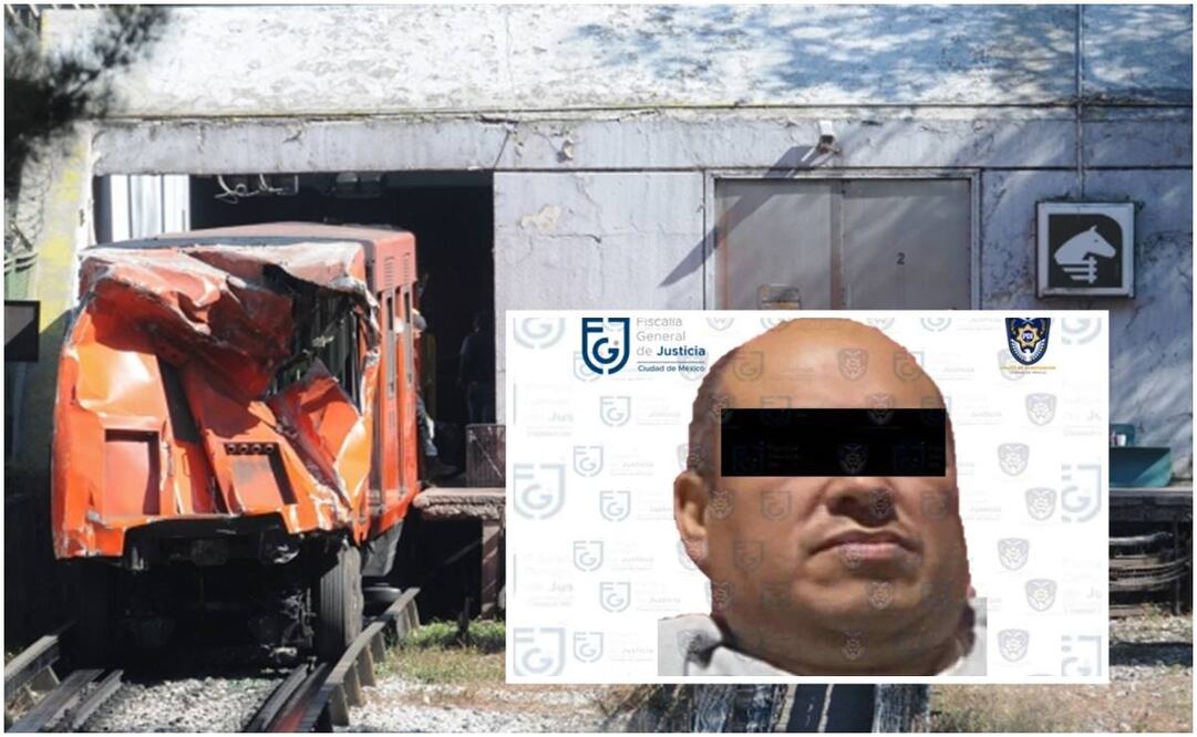"Seguí órdenes", dice conductor del Metro, acusado del accidente en Línea 3