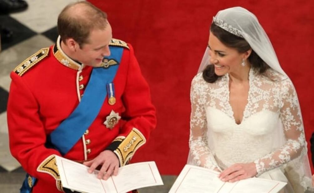 Una década del cuento de hadas de Kate Middleton y el príncipe William 