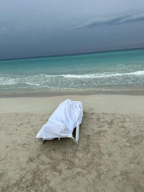 El cuerpo de Faraj Allah Jarjour quedó expuesto en una playa de Varadero, Cuba, según su familia. FOTO: X