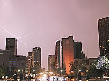 Prevén tormentas y caída granizo en el Valle de México