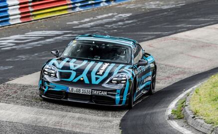 Porsche Taycan rompe récord de vuelta en Nürburgring
