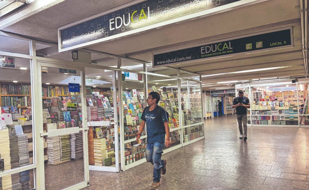 La librería Educal del Pasaje Zócalo-Pino Suárez anunció: “Pronto seremos parte de tus recuerdos”. Foto: Archivo/ EL UNIVERSAL