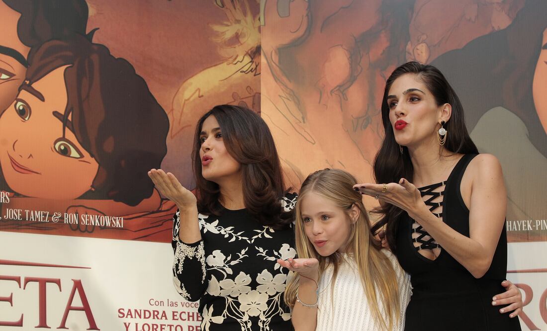 Salma Hayek, Loreto Peralta y Sandra Echeverria (EFE)