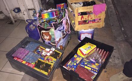 Autoridades decomisan pirotecnia en cinco estados