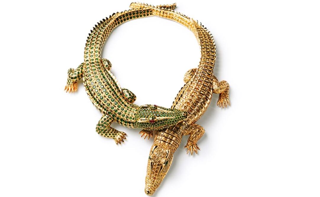 The famous crocodile necklace - Photo: Taken from Cartier's website