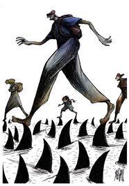 El peligroso camino del migrante