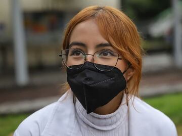 Tras dos años de clases en línea, Evelyn, estudiante de la UNAM, regresó a su Facultad