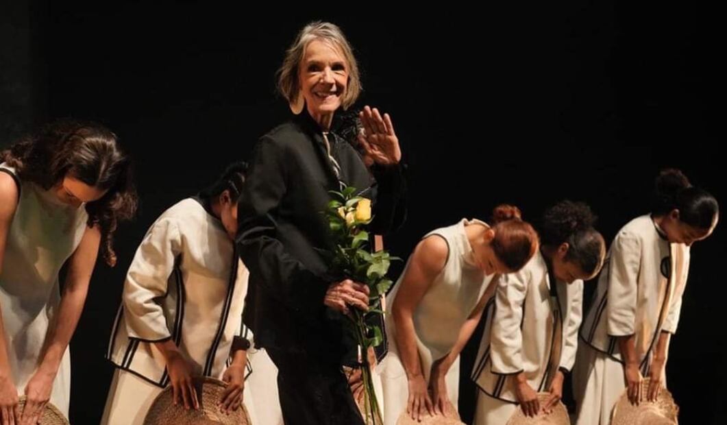 La artista y diseñadora Olga Piedrahita. Foto: Bogotá Fashion Week