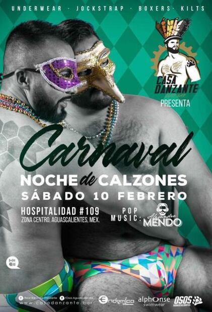 Clausuran bar por fiesta en calzones en Aguascalientes