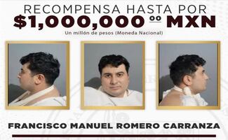 Ofrecen un millón de pesos por cada reo fugado en Sonora; Fiscalía intensifica búsqueda de tres prófugos