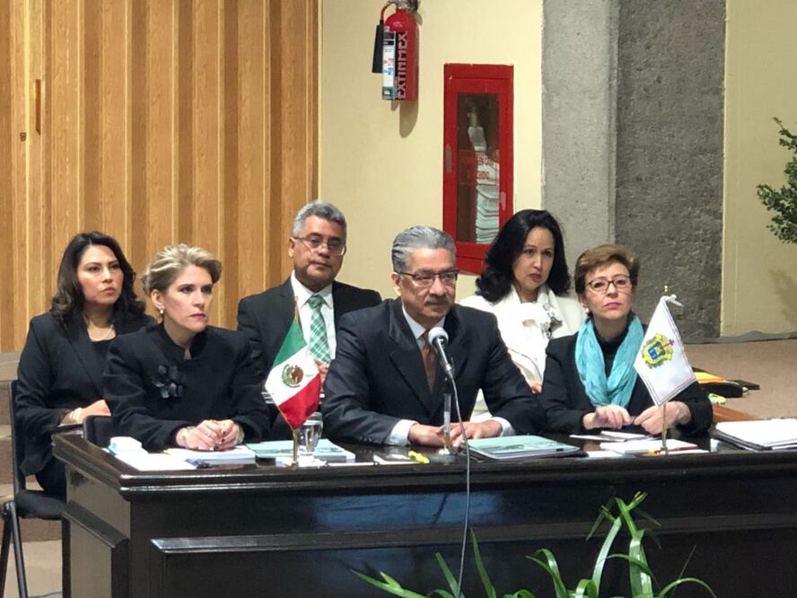 Comparecencia de Lorenzo Antonio Portilla Vázquez, titular del Órgano de Fiscalización Superior, ante la Comisión de Vigilancia del Congreso del Estado (Foto: tomada de Twitter @LegisVer)