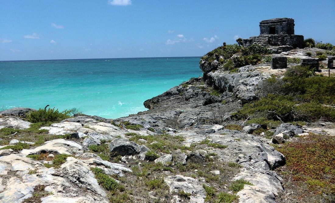Tulum está ubicada en el estado de Quintana Roo, al sur de Cancún / Foto: Pixabay