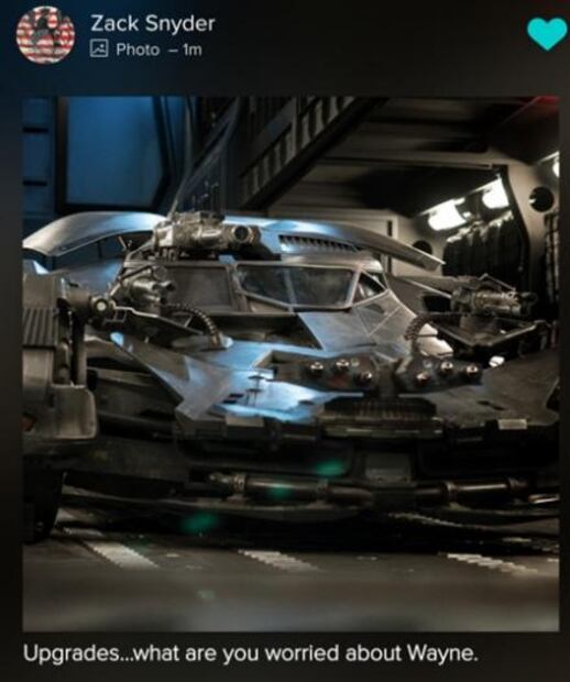 Zack Snyder muestra el "Batimóvil" para "Justice League"