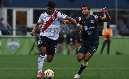 América cae ante River Plate en juego amistoso