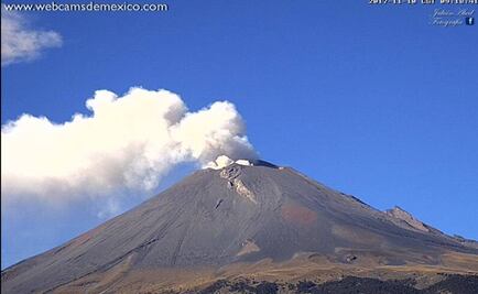 Cae ceniza del "Popo" en dos municipios de Morelos