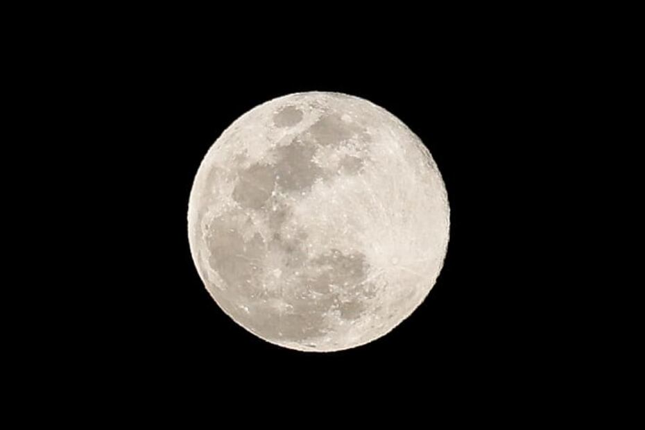 Luna llena de junio. Foto: EL UNIVERSAL