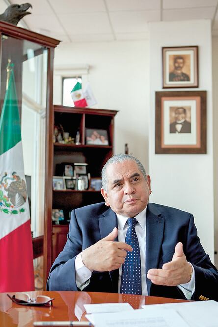 Ardelio Vargas Fosado. Comisionado del Instituto Nacional de Migración (YADIN XOLALPA ELUNIVERSAL)
