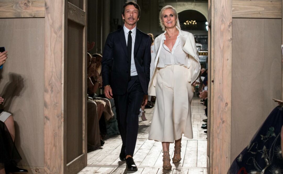 Junto a Pierpaolo Piccioli, Maria Grazia Chiuri era la directora creativa de Valentino.