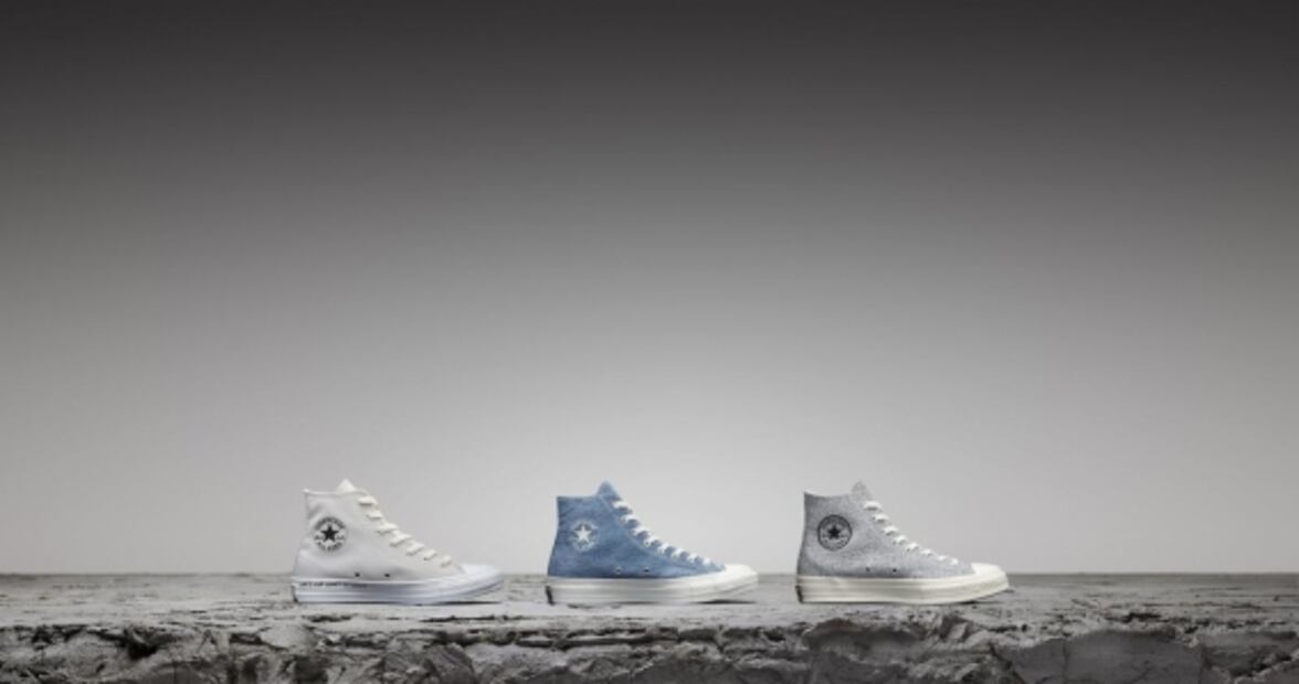 Lanzan Converse con residuos reciclados