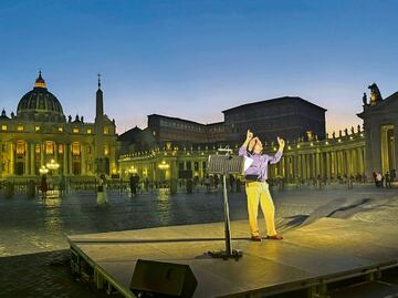 El Infierno, de Dante, en la plaza del Vaticano