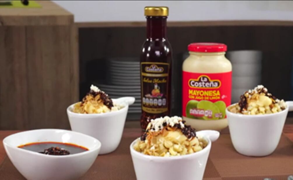 Receta de esquites. Foto: cortesía