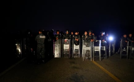 CNDH emite medidas cautelares a Policía Federal por contención de caravana migrante