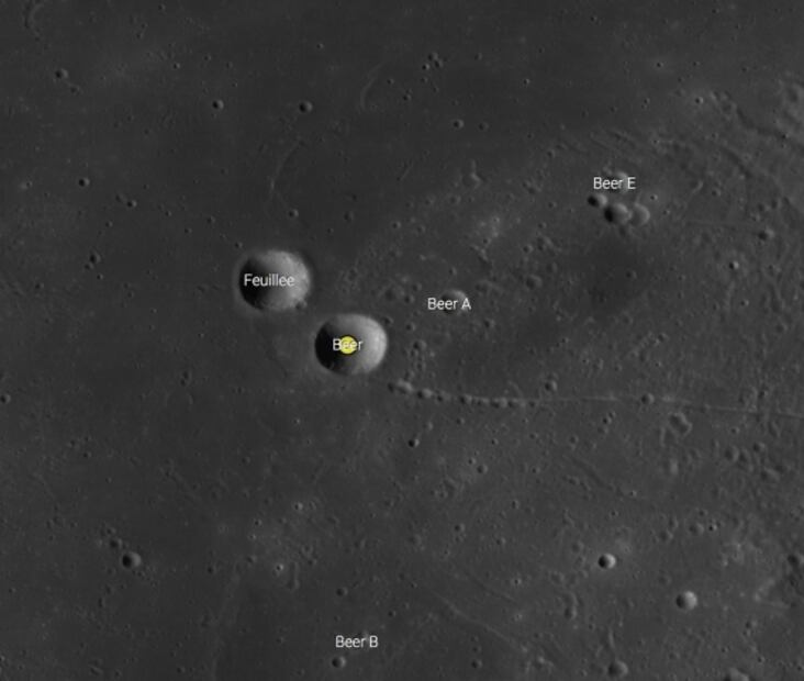 Hallazgos raros: cerveza en Marte y en la luna