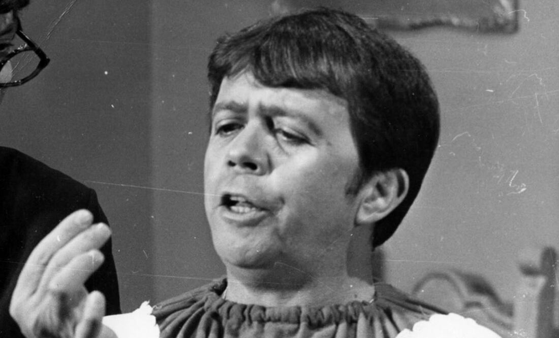 Xavier López "Chabelo" en sus inicios en la televisión. Foto: Archivo EL UNIVERSAL.