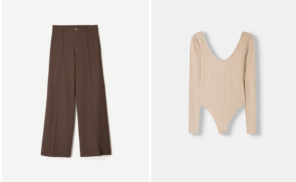 El marrón lucirá perfecto con otros tonos tierra. Foto: Bershka