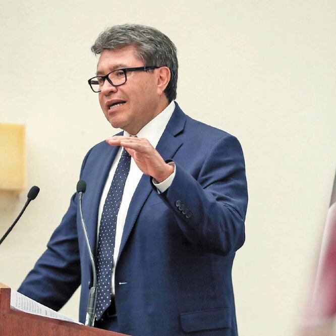 Metas. La ley revertiría la crisis de inseguridad del país y plantearía la reparación de daño a víctimas de delitos que aplican a esta figura: Ricardo Monreal. ARCHIVO EL UNIVERSAL